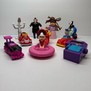 Vintage 90s Mixed Lot of 10 Fast Food Kids Meal Toys & Figures Retro 1990’s Y2K